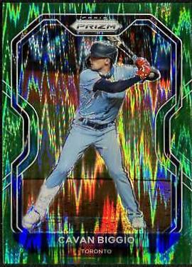 Cavan Biggio [Forest Green Flash Prizm] #155