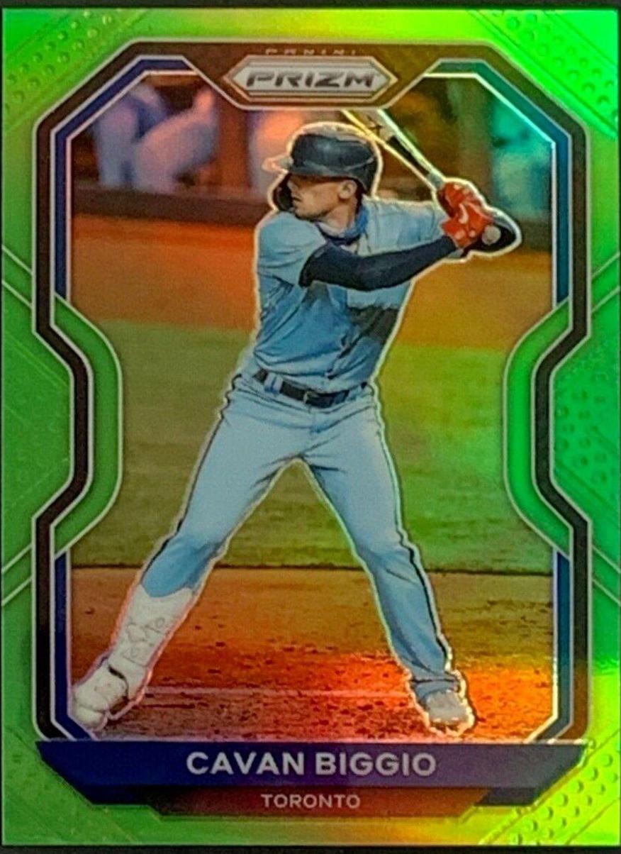 Cavan Biggio [Lime Green Prizm] #155