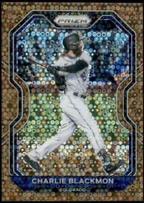 Charlie Blackmon [Bronze Donut Circles Prizm] #150