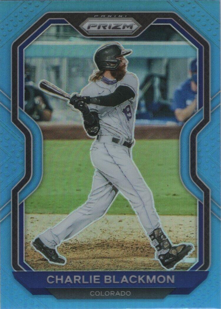 Charlie Blackmon [Carolina Blue Prizm] #150