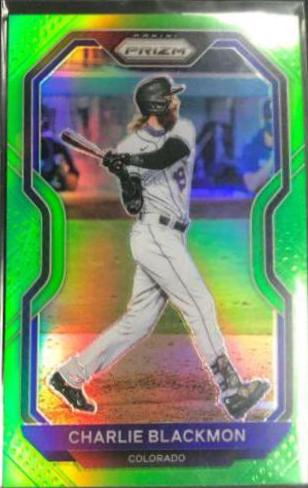 Charlie Blackmon [Lime Green Prizm] #150