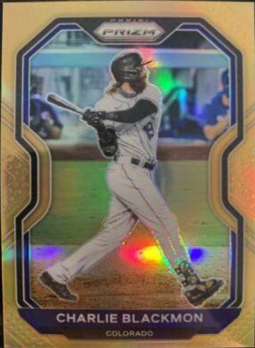 Charlie Blackmon [Neon Orange Prizm] #150