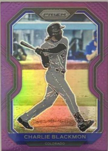 Charlie Blackmon [Purple Prizm] #150