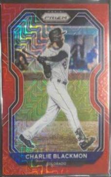 Charlie Blackmon [Red Mojo Prizm] #150
