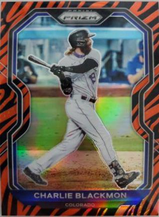 Charlie Blackmon [Tiger Stripes Prizm] #150