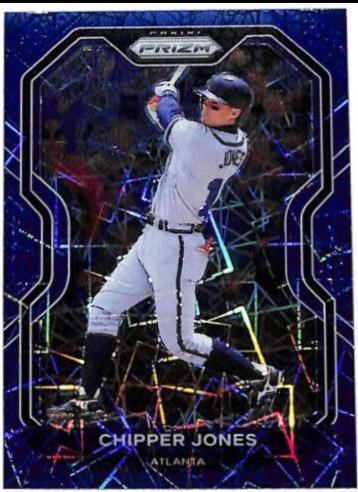 Chipper Jones [Blue Velocity] #218