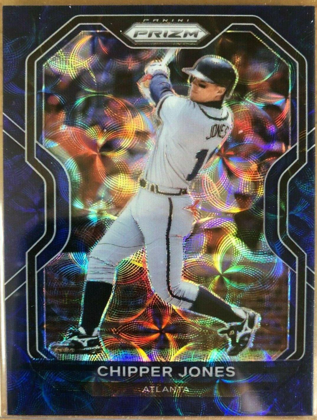 Chipper Jones [Navy Blue Kaleidoscope Prizm] #218