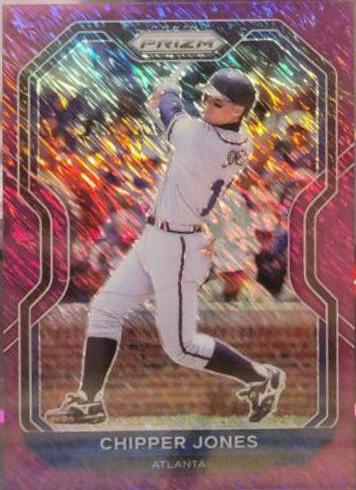 Chipper Jones [Purple Shimmer] #218