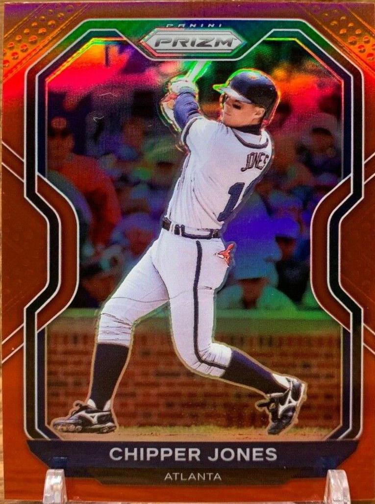 Chipper Jones [Red Prizm] #218