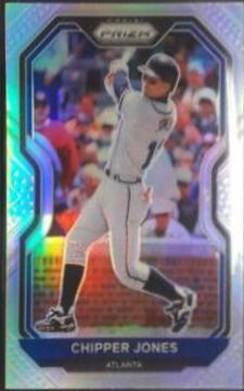 Chipper Jones [Silver Prizm] #218