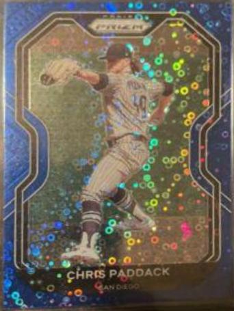 Chris Paddack [Blue Donut Circles Prizm] #145