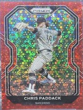 Chris Paddack [Red Donut Circles Prizm] #145
