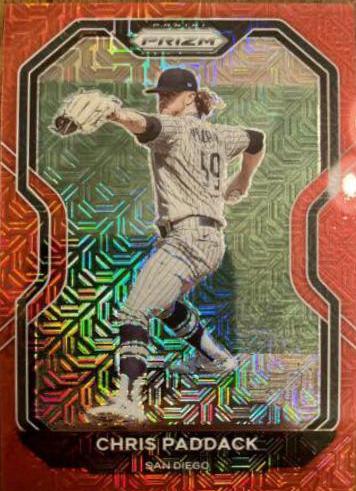 Chris Paddack [Red Mojo Prizm] #145