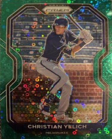 Christian Yelich [Green Donut Circles Prizm] #242