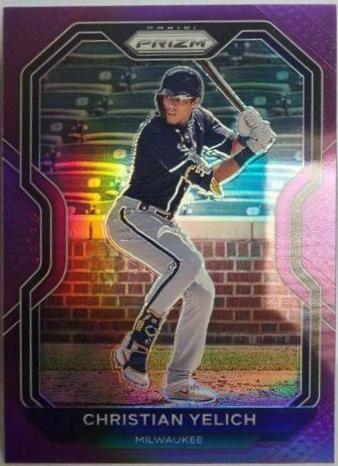 Christian Yelich [Purple Prizm] #242