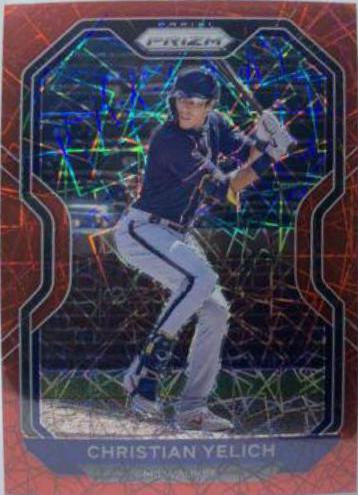Christian Yelich [Red Velocity] #242