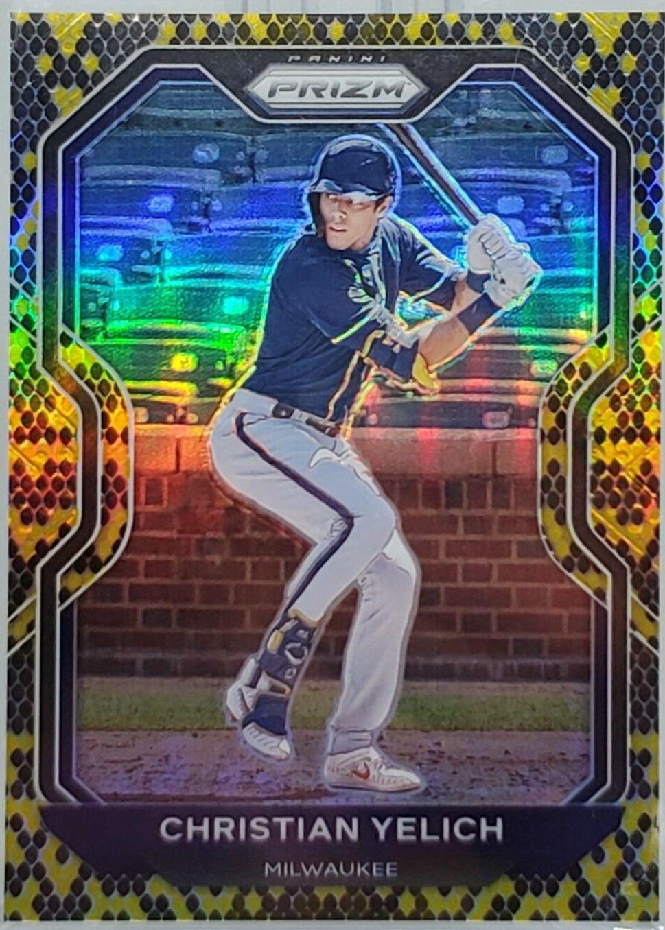 Christian Yelich [Snake Skin Prizm] #242