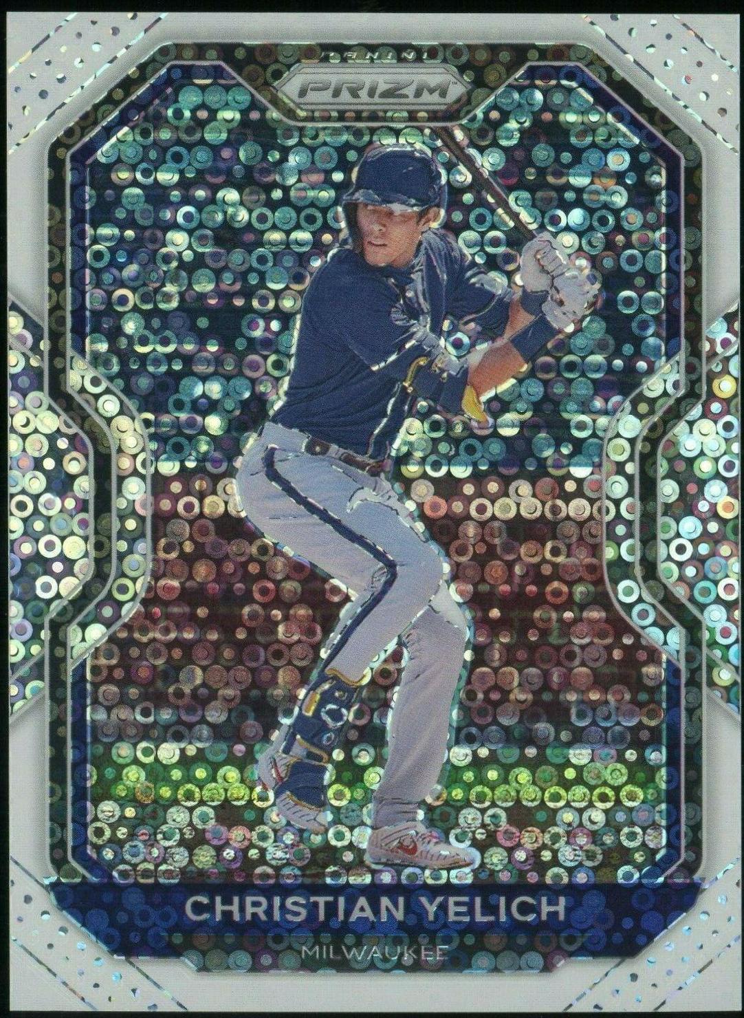 Christian Yelich [White Donut Circles Prizm] #242