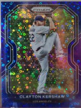 Clayton Kershaw [Blue Donut Circles Prizm] #204