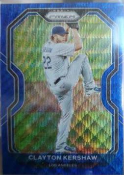 Clayton Kershaw [Blue Wave Prizm] #204