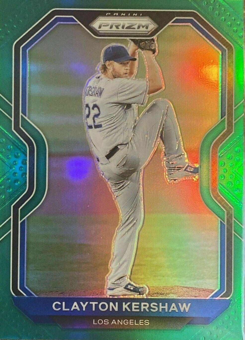 Clayton Kershaw [Green Prizm] #204