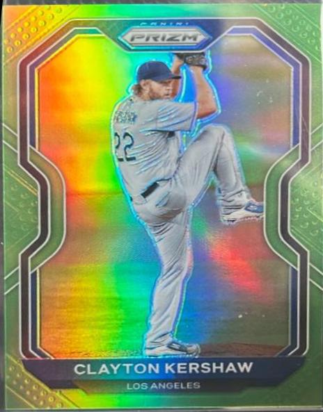 Clayton Kershaw [Lime Green Prizm] #204