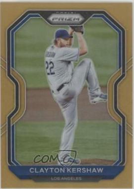 Clayton Kershaw [Neon Orange Prizm] #204