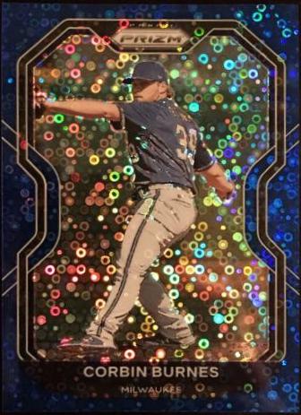 Corbin Burnes [Blue Donut Circles Prizm] #128