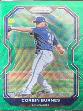 Corbin Burnes [Green Wave Prizm] #128