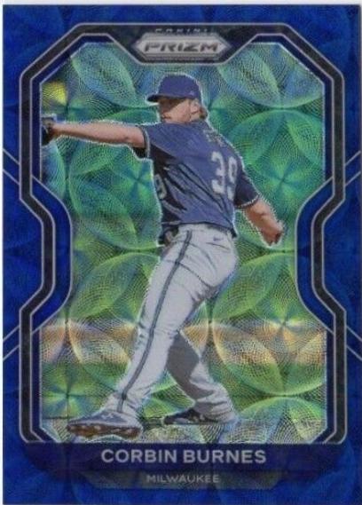 Corbin Burnes [Navy Blue Kaleidoscope Prizm] #128