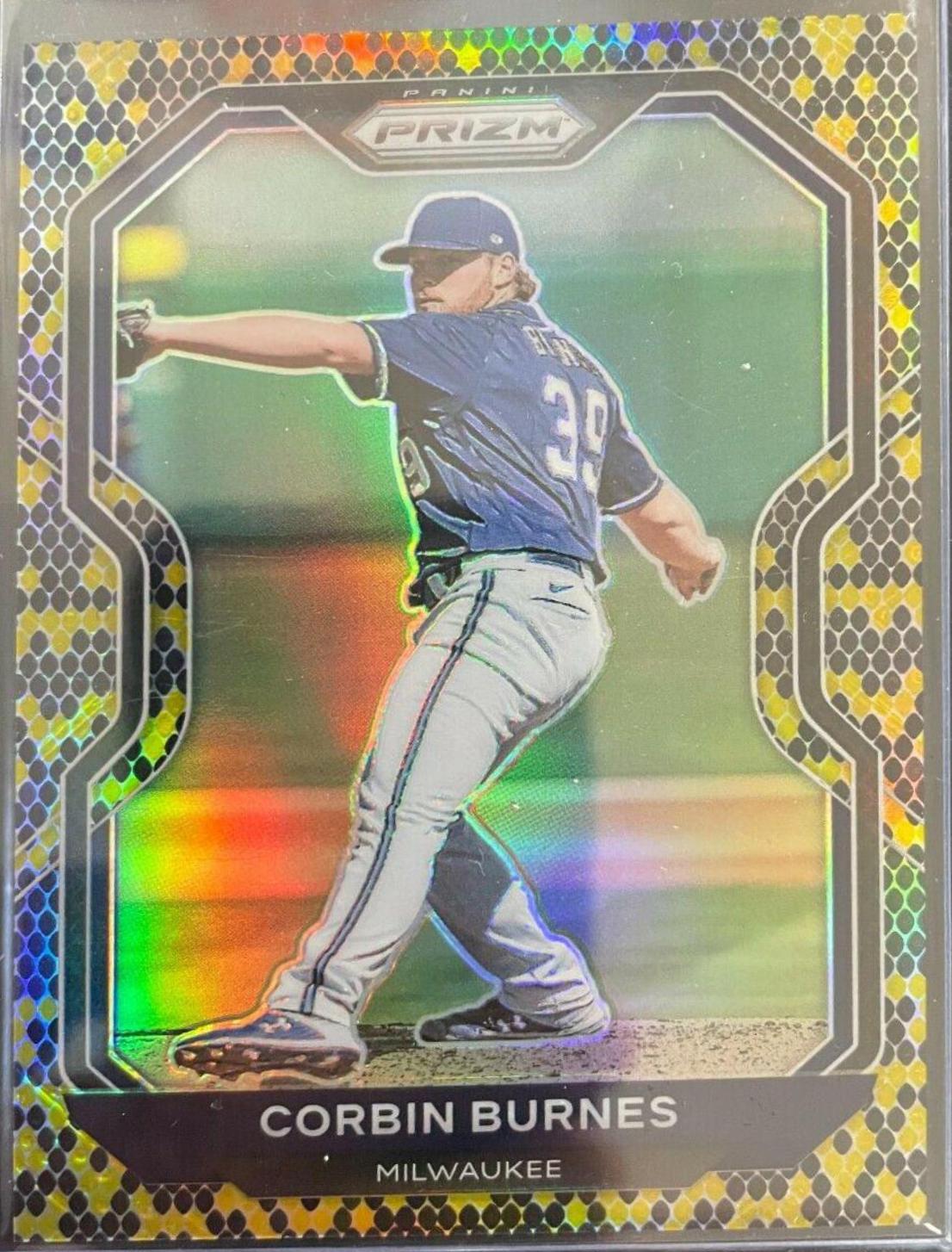 Corbin Burnes [Snake Skin Prizm] #128