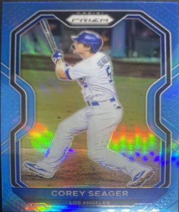 Corey Seager [Carolina Blue Prizm] #100