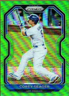 Corey Seager [Lime Green Prizm] #100