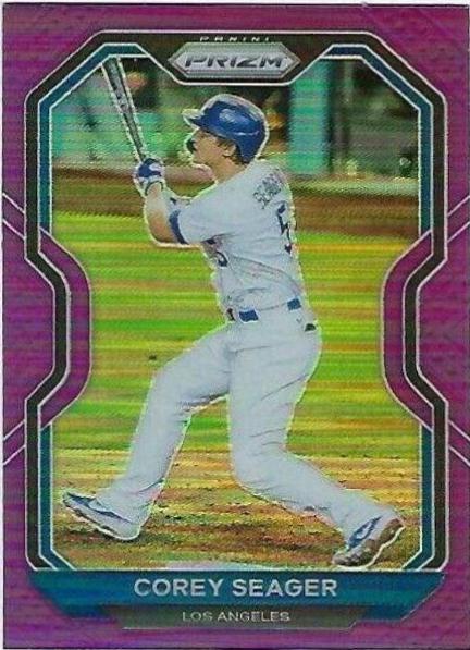 Corey Seager [Purple Prizm] #100