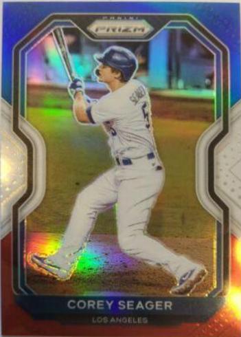 Corey Seager [Red, White, and Blue Prizm] #100