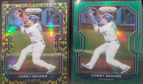 Corey Seager [Snake Skin Prizm] #100