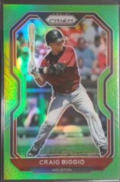 Craig Biggio [Lime Green Prizm] #10
