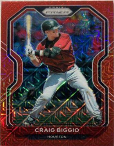 Craig Biggio [Red Mojo Prizm] #10