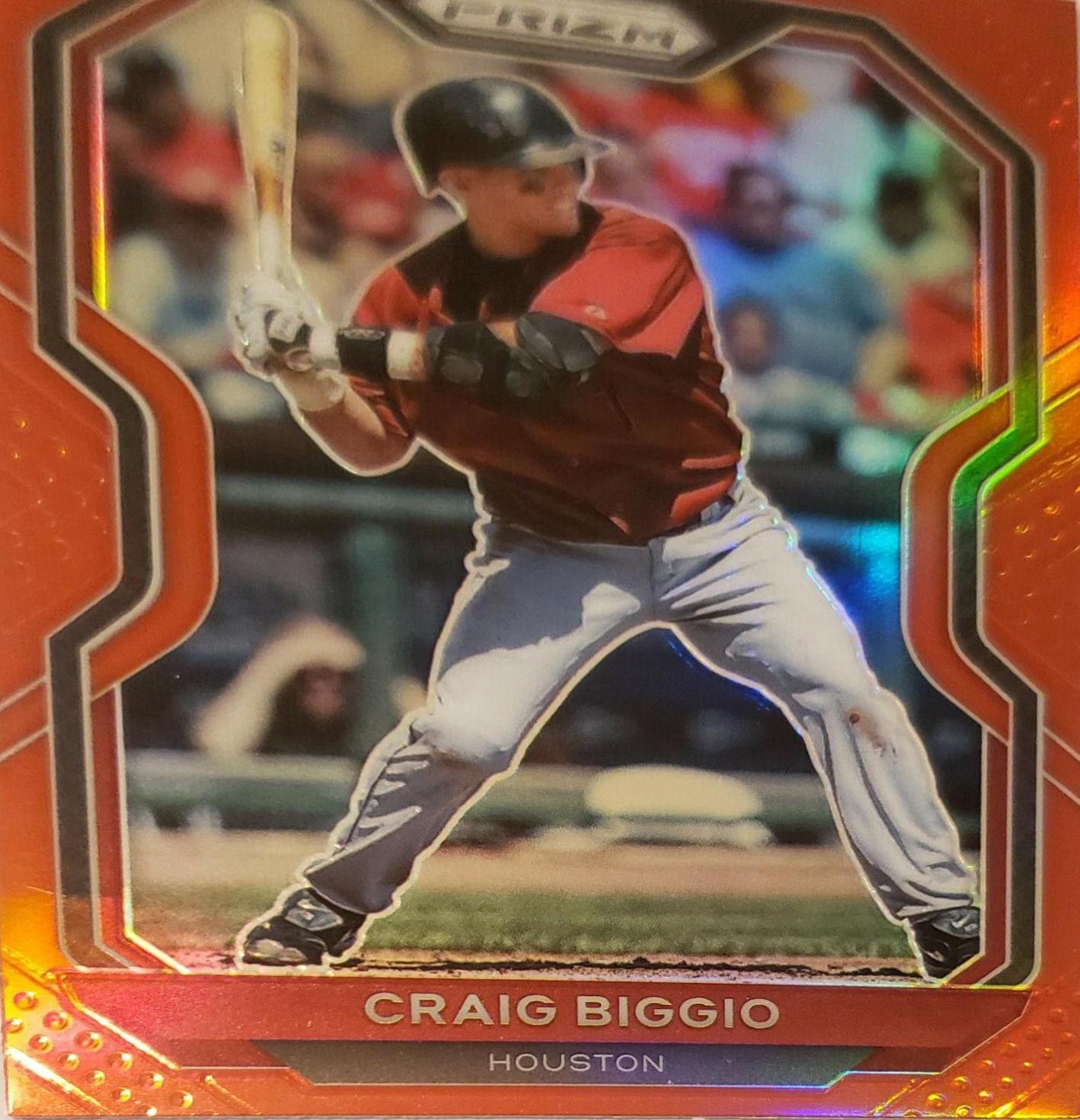 Craig Biggio [Red Prizm] #10