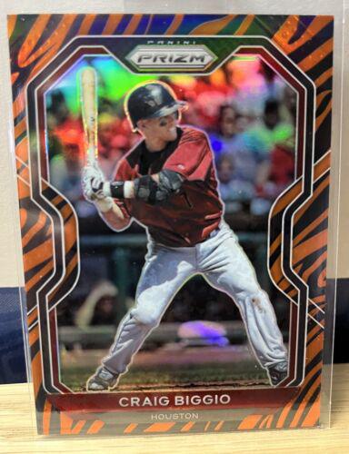 Craig Biggio [Tiger Stripes Prizm] #10