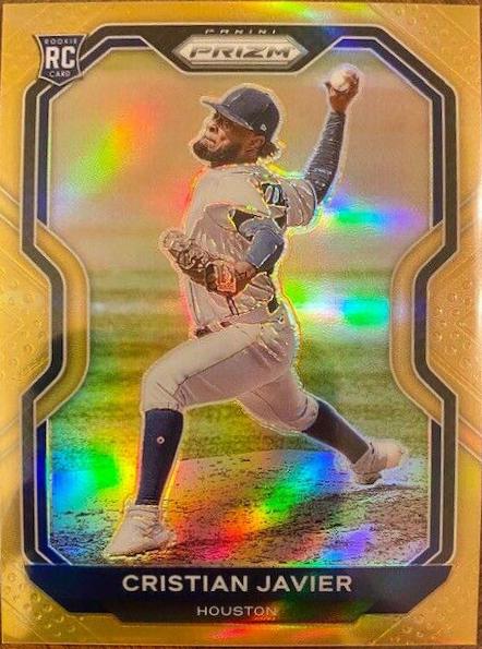 Cristian Javier [Gold Prizm] #249