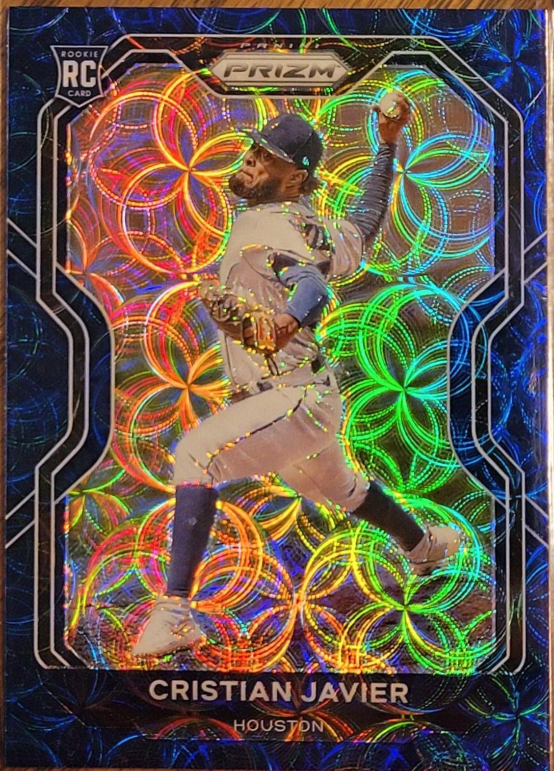 Cristian Javier [Navy Blue Kaleidoscope Prizm] #249