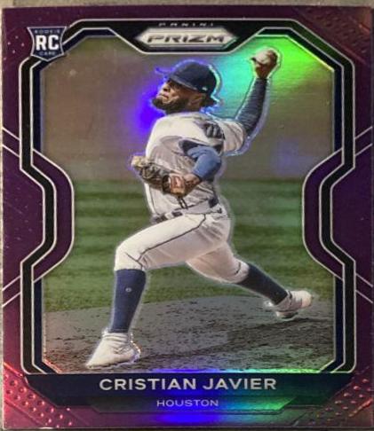 Cristian Javier [Purple Prizm] #249