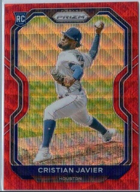 Cristian Javier [Red Wave Prizm] #249