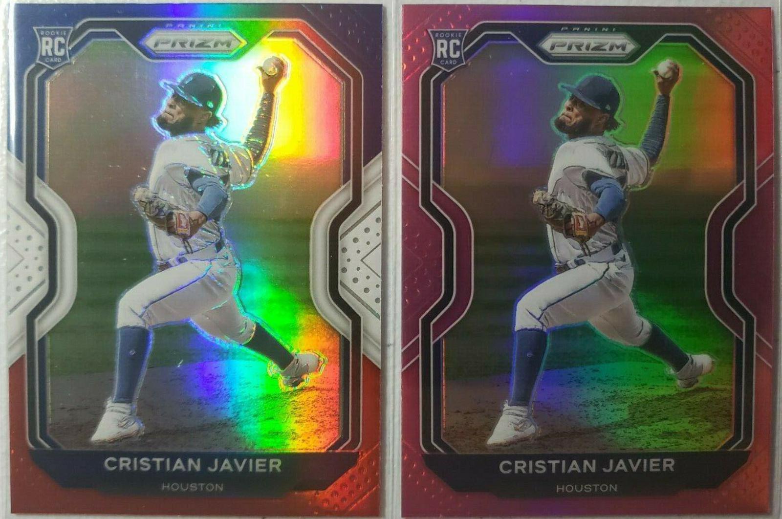 Cristian Javier [Red, White, and Blue Prizm] #249