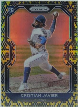 Cristian Javier [Snake Skin Prizm] #249