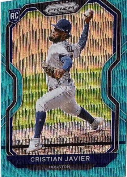 Cristian Javier [Teal Wave Prizm] #249