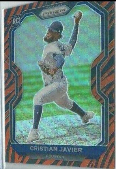 Cristian Javier [Tiger Stripes Prizm] #249