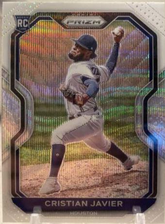 Cristian Javier [White Wave Prizm] #249