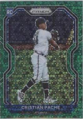 Cristian Pache [Green Donut Circles Prizm] #144